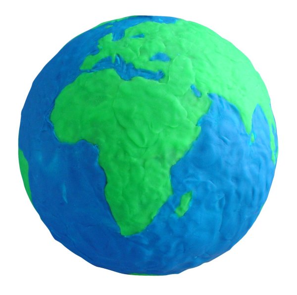 Земля из пластилина