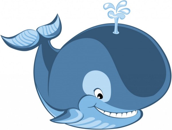 Кит рисунок