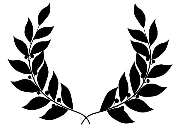 Лавровая ветвь вектор