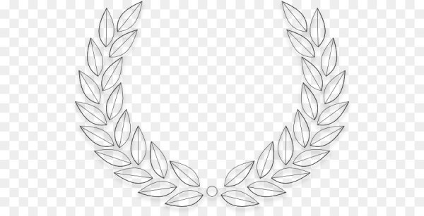 Трафарет лаврового венка