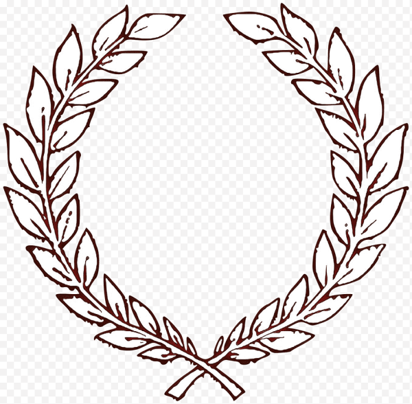 Венок трафарет