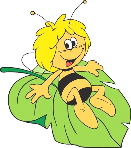 Пчелка Майя раскраска