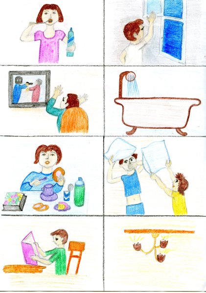 Подготовка ко сну для детей