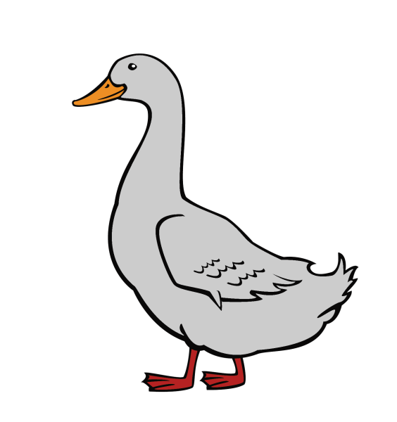 Гусь для дошкольников