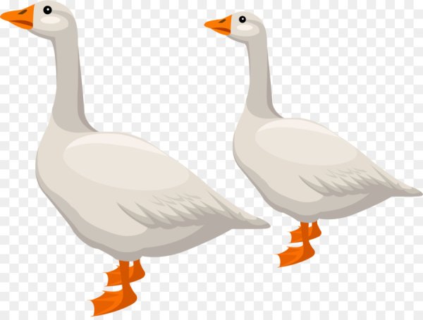 Гусь мультяшный