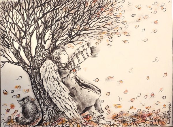 Ноябрь иллюстрация