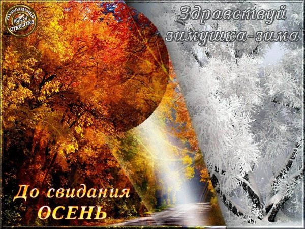 До свидания осень