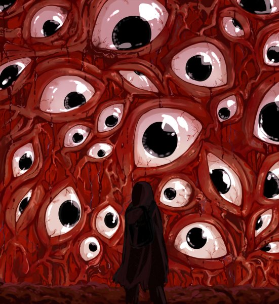 Глаза много глаз