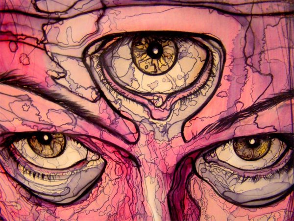 Психоделический глаз