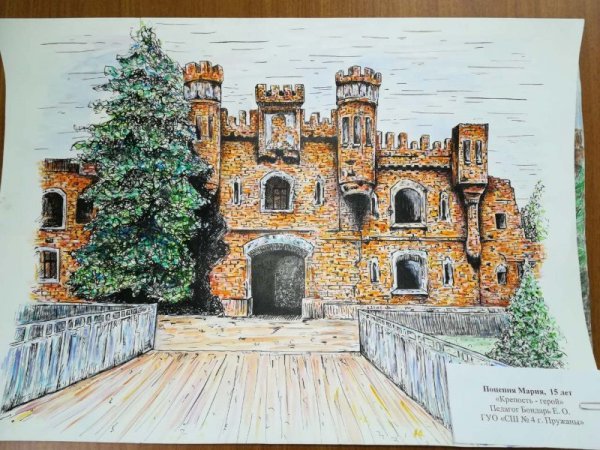 Рисунок Брешкой крепости