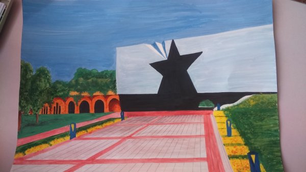 Рисунки "Брестская крепость - герой"