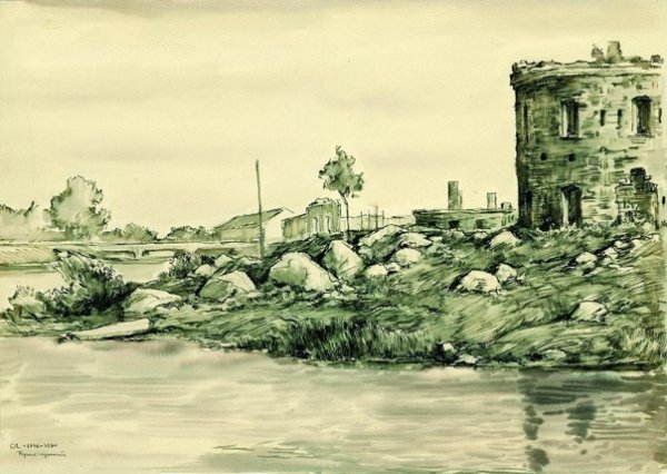 Зарисовки Брестской крепости