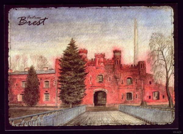 Крепость детские рисунки