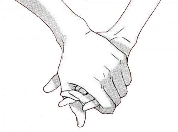 Рука в руке аниме
