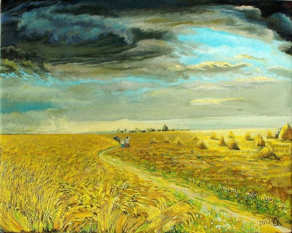 Саврасов пшеничное поле