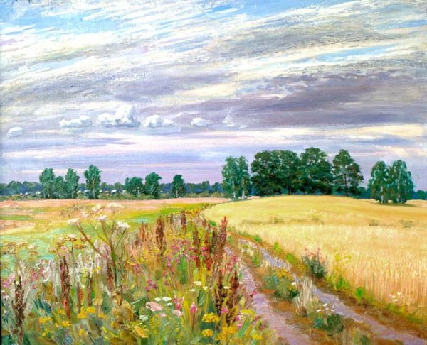 Поле живопись