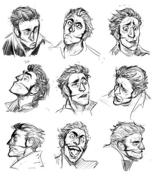 Мимика скетч