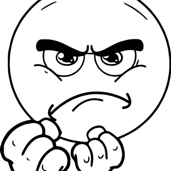 Злость раскраска