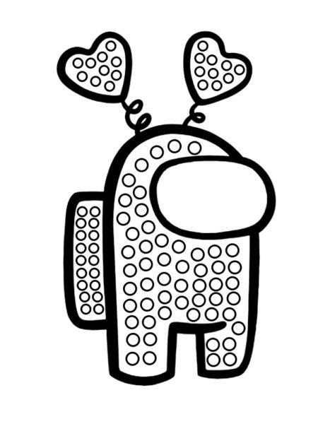 Картинка поп ИТ раскраска