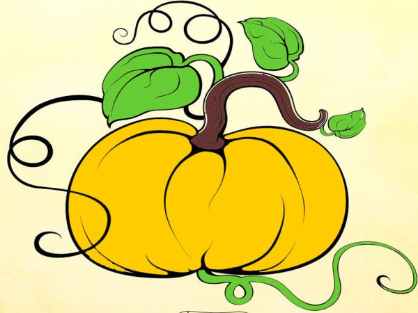 Нарисовать фрукты и овощи