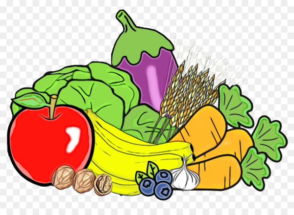 Мультяшные овощи