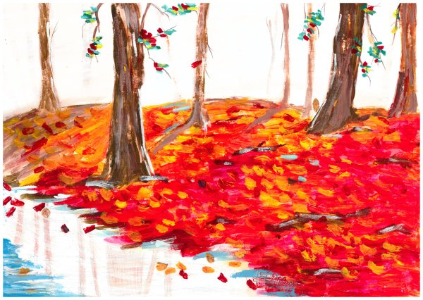 Рисунок на осеннюю тему