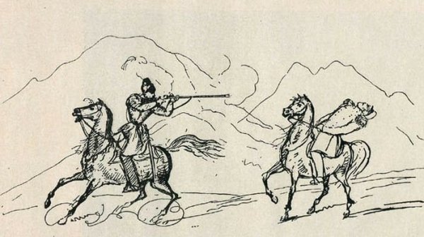 Рисунок кавказский пленник 3 глава