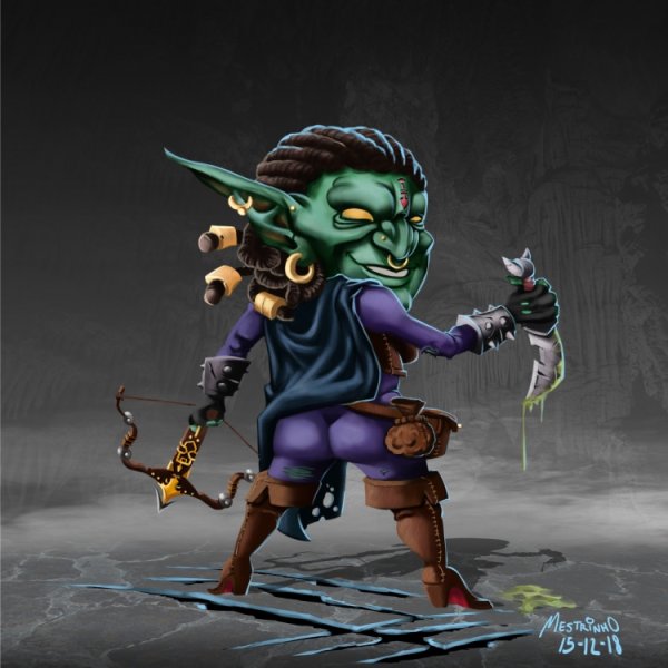 Рисунки в стиле Гоблин кор