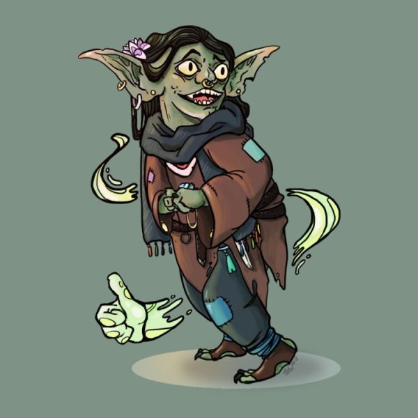 Гоблин эскиз