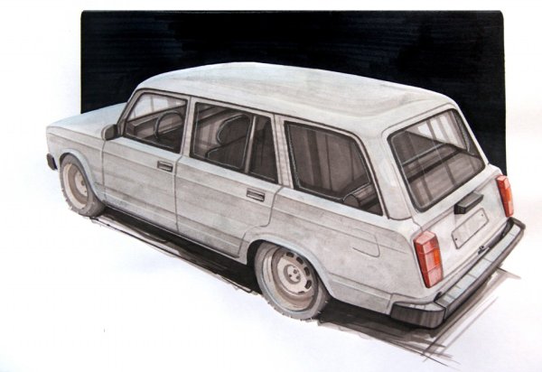 ВАЗ 2104 контур