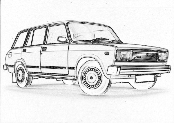 Наклейки на ВАЗ 2104
