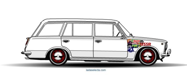 Машины ВАЗ 2104 разукрашки