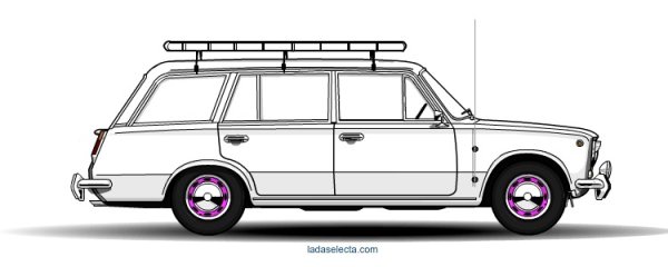ВАЗ 2104 рисунок