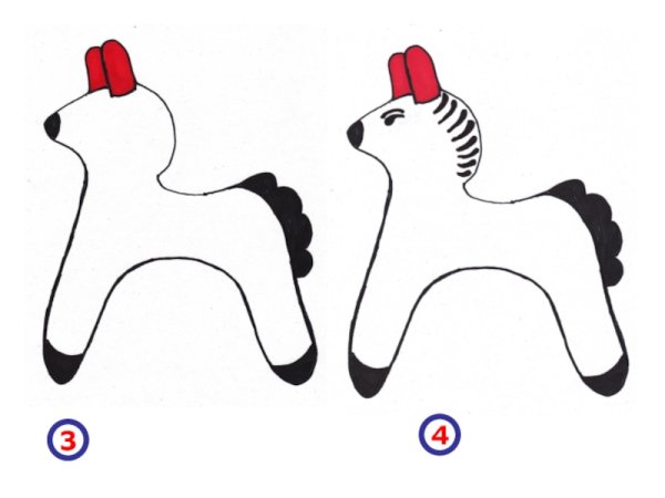 Дымковский конь рисование в подготовительной группе