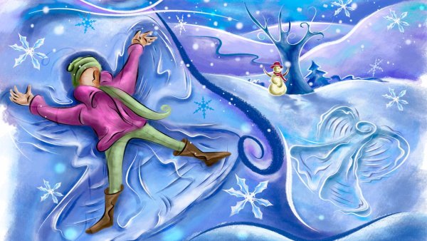 Сказки Северного сияния рисунки