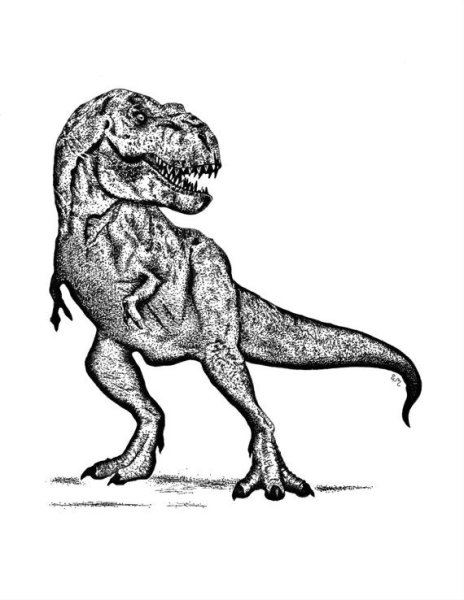 Тату Тираннозавр рекс