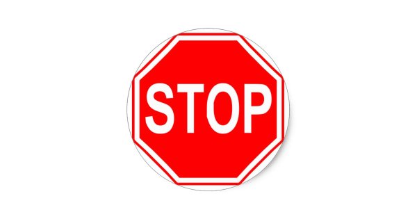 Знак стоп ПДД
