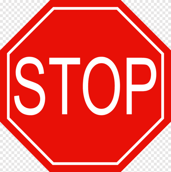 Дорожный знак стоп