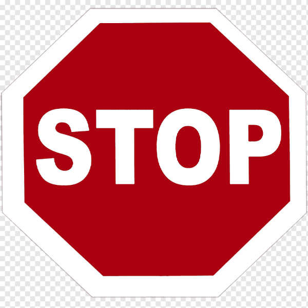 Знак stop