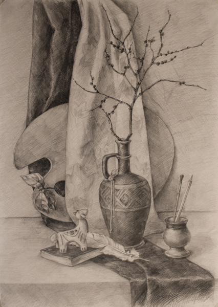 Натюрморт в графике