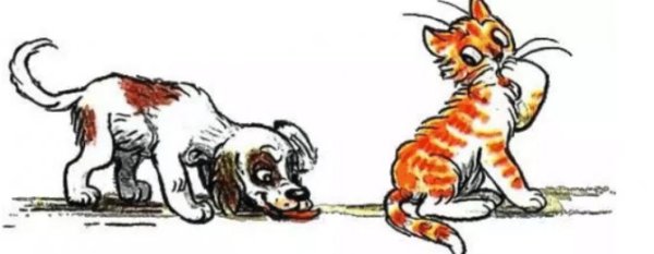 Иллюстрация к рассказу Кошкин щенок