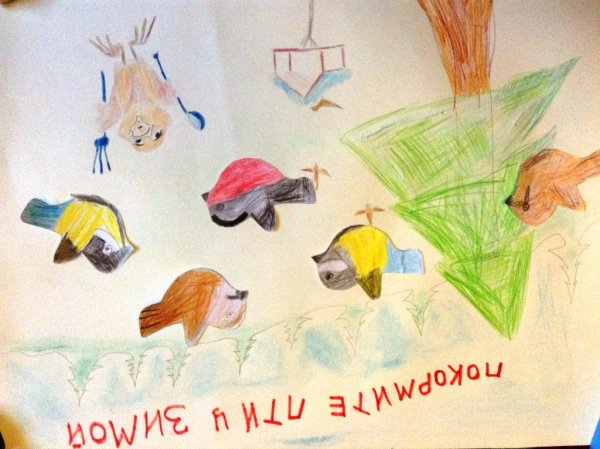 Плакат берегите птиц