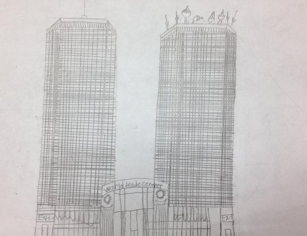 Чертежи башен близнецов