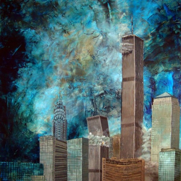 Башни Близнецы арт