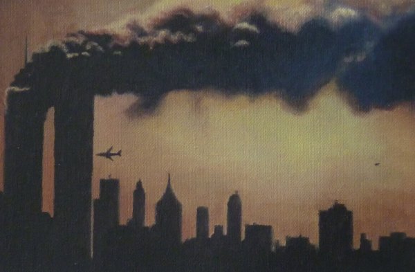 Башни Близнецы арт