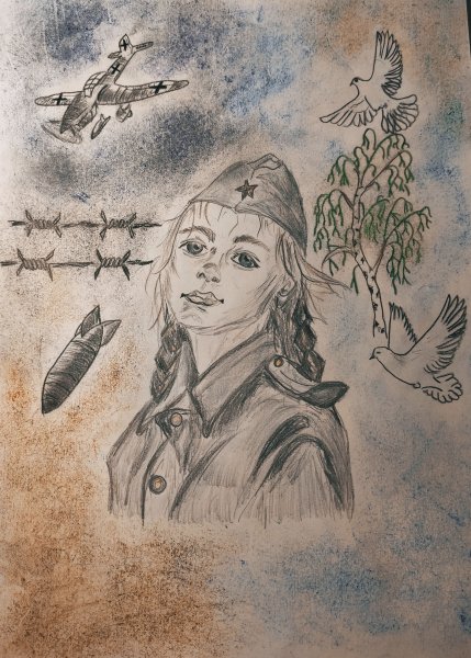 Герои защитники рисунок 4 класс