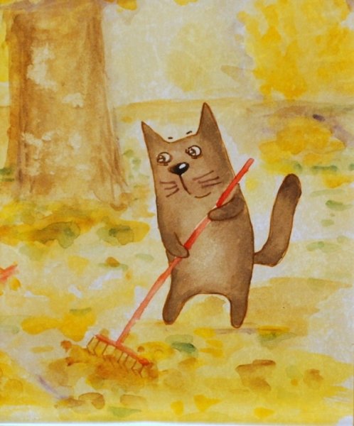 Коты рисунки