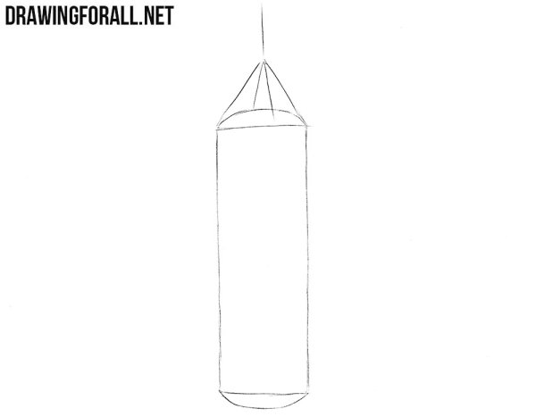 Нарисовать боксерскую грушу