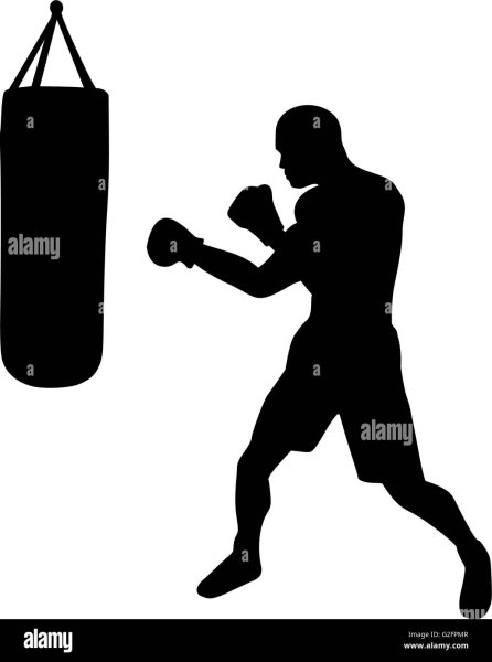 Боксерская груша раскраска для детей