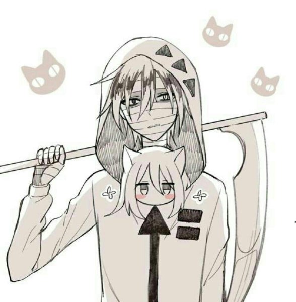 Рисунок Зак и Рейчел